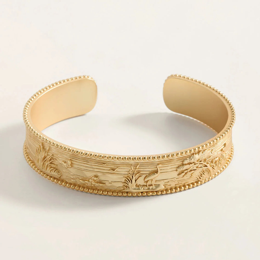 Salt Marsh Cuff Gold