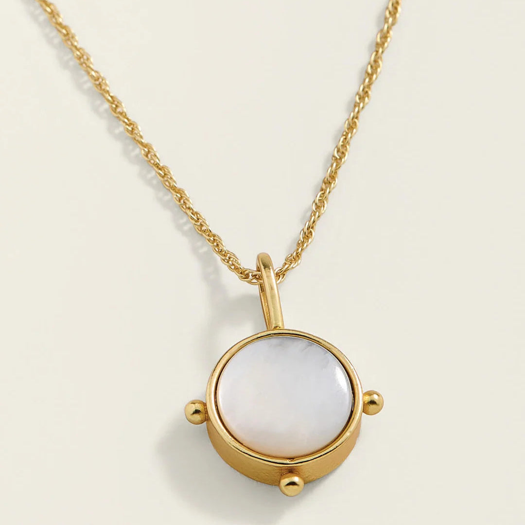 Barony Necklace 17" Mother-of-Pearl