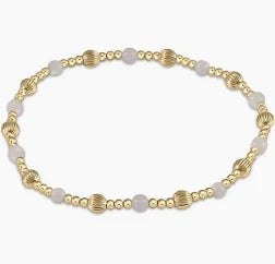 Dignity Sincerity Pattern 4mm Bead Bracelet - Gemstones