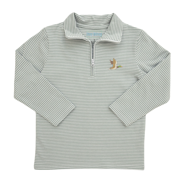 Quarter Zip Pullover- Mallard