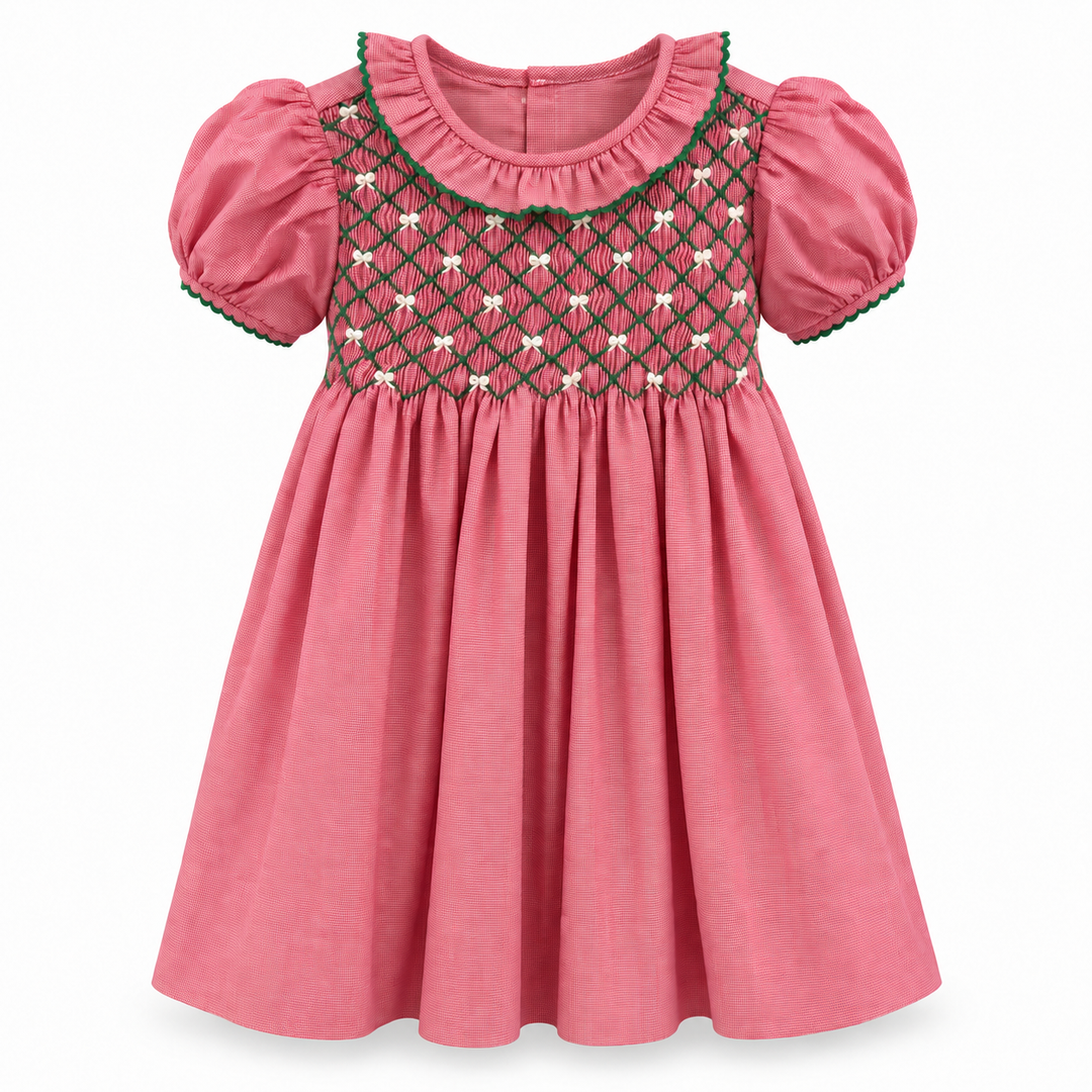 Channing Dress - Christmas Bows