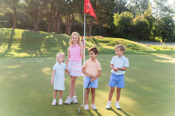 Girls' Tennis Twirl Skort - Sun Kissed Stripe