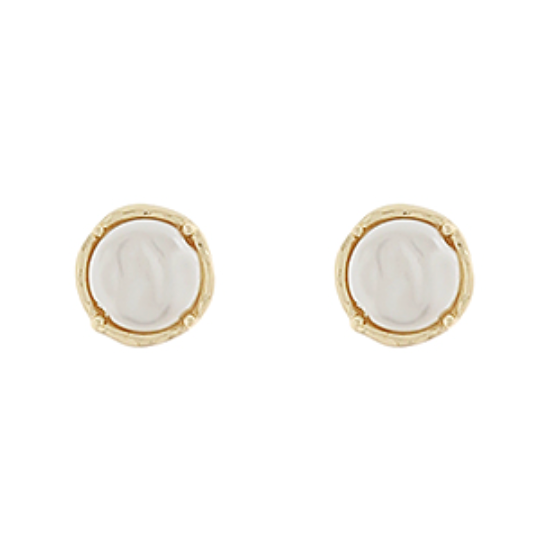 Pearl and Gold Studs