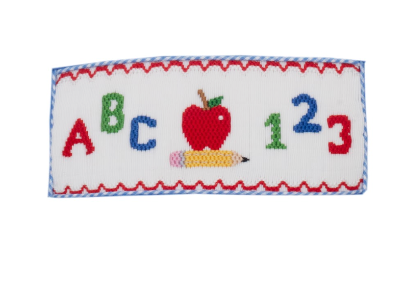 ABC 123 Periwinkle Blue Knit Smocked T-Shirt