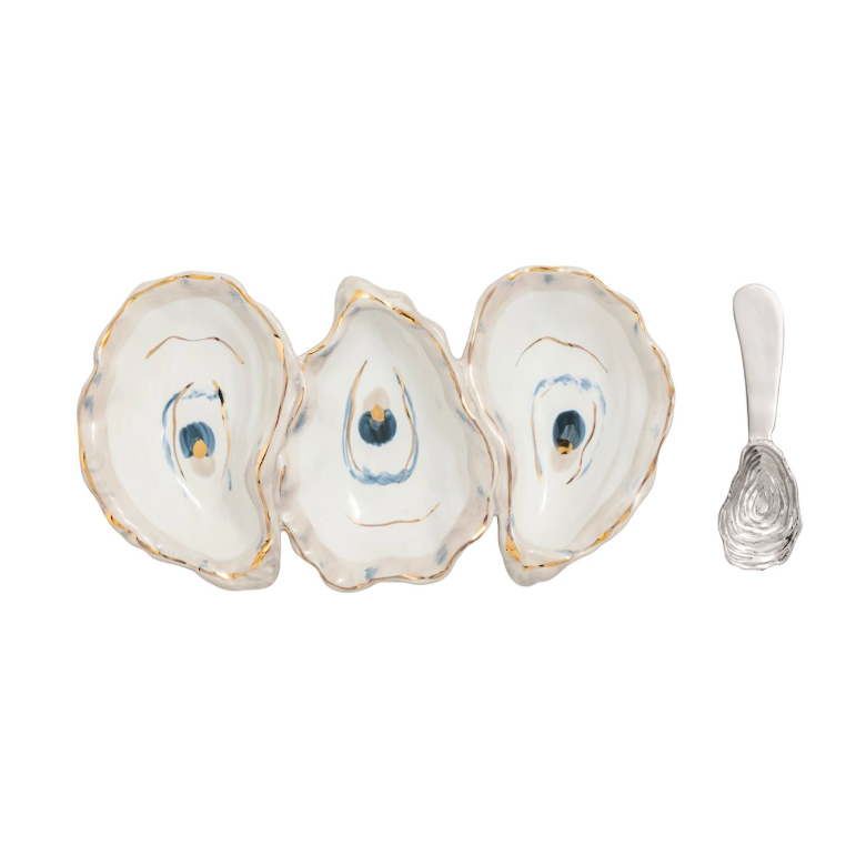 Oyster Triple Tidbit Set