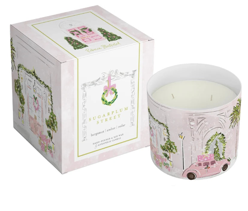Sugar Plum Street 2 Wick Boxed Candle