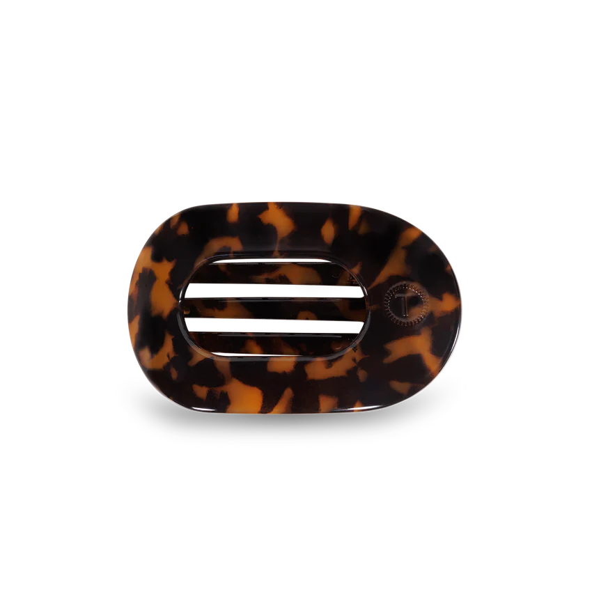 Teleties Flat Round Hair Clips - Small