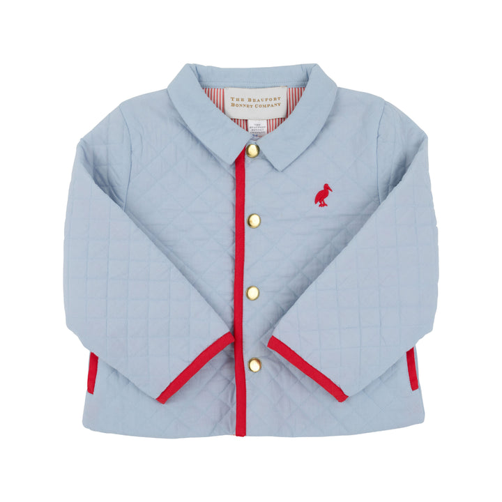 Jude Jacket - Beale Street Blue with Richmond Red Stripe