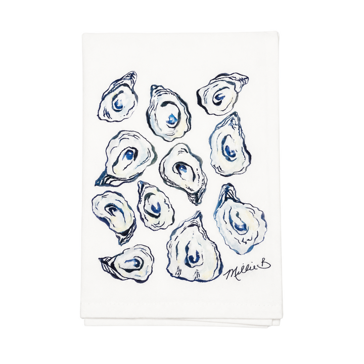 Hand Printed Guest Towel