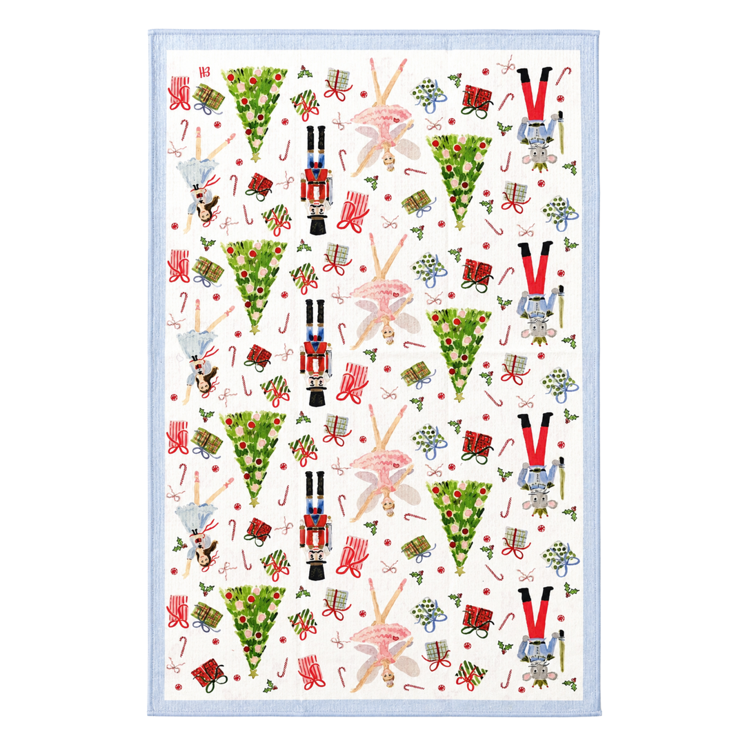 Double Sided Nutcracker Ballet Towel