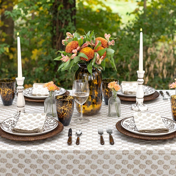 Anika Beige Tablecloth