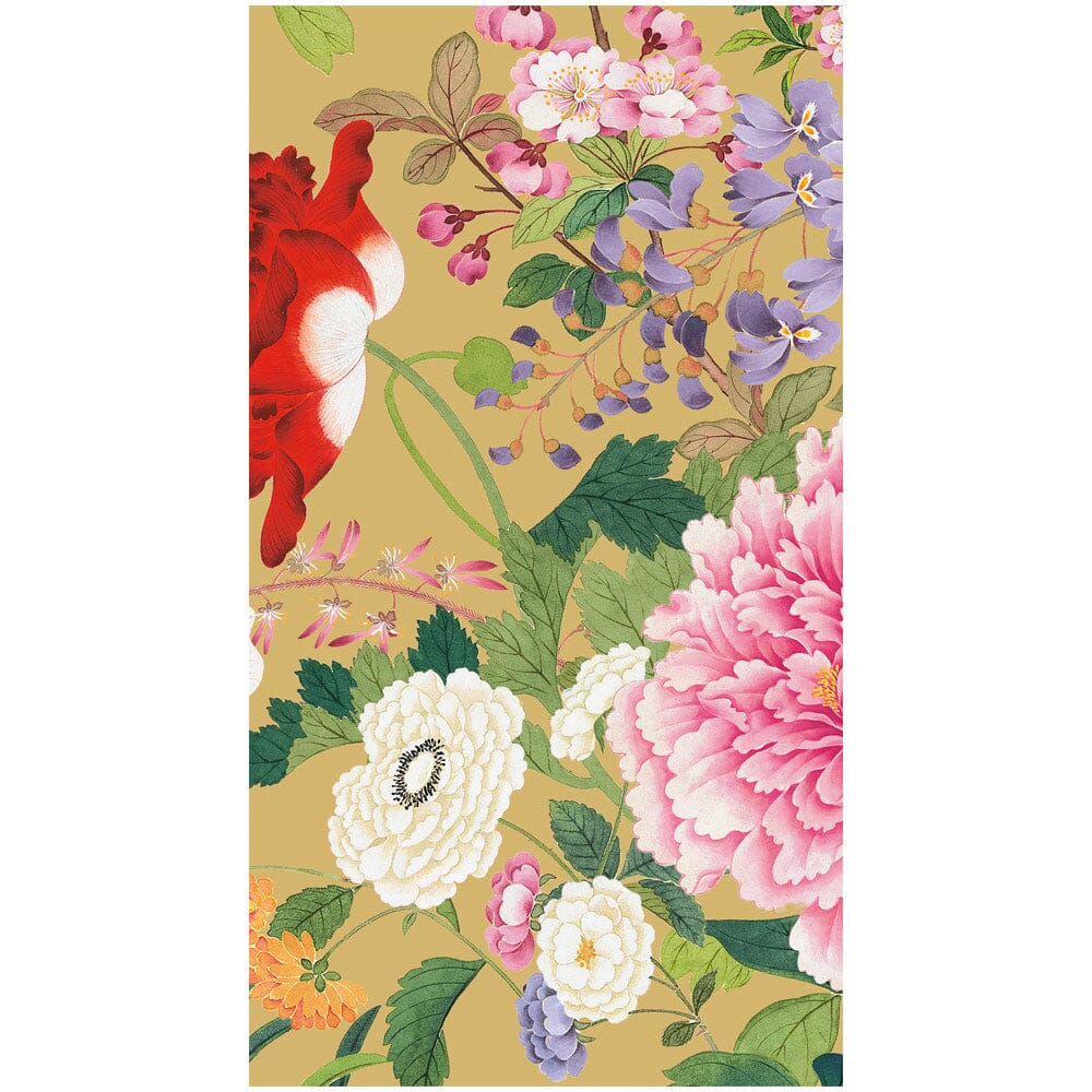A Profusion Of Flowers 2 Guest Towels - Package of 15 Guest Towels Caspari 