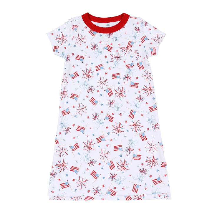 A Sparkly Fourth Nightdress Girl Pajamas Magnolia Baby 