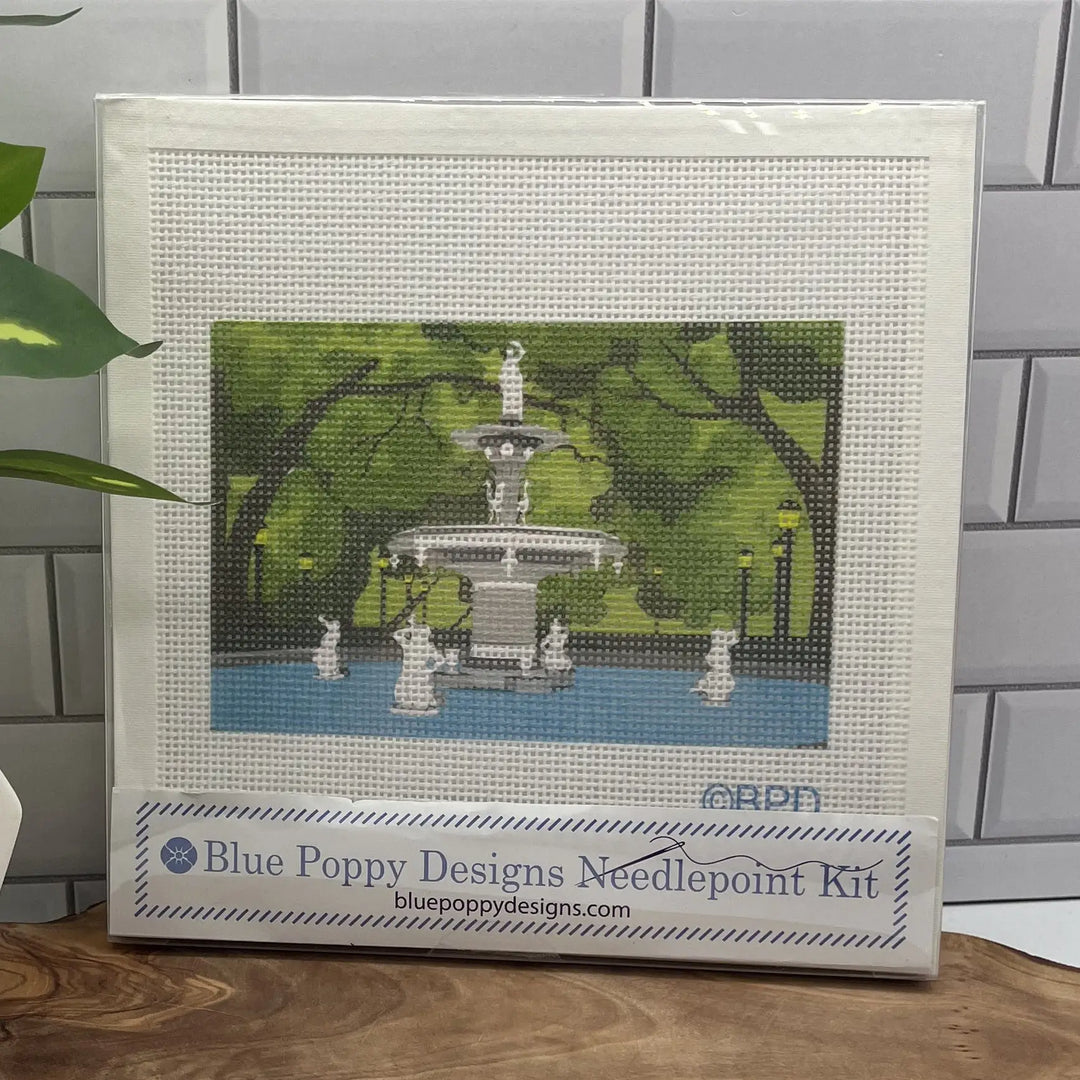 Needlepoint Kit - Forsyth Fountain