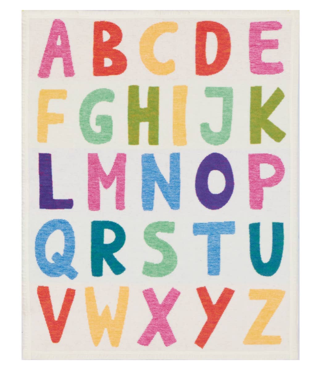 ABC Blanket: Mini Baby Blanket ChappyWrap 