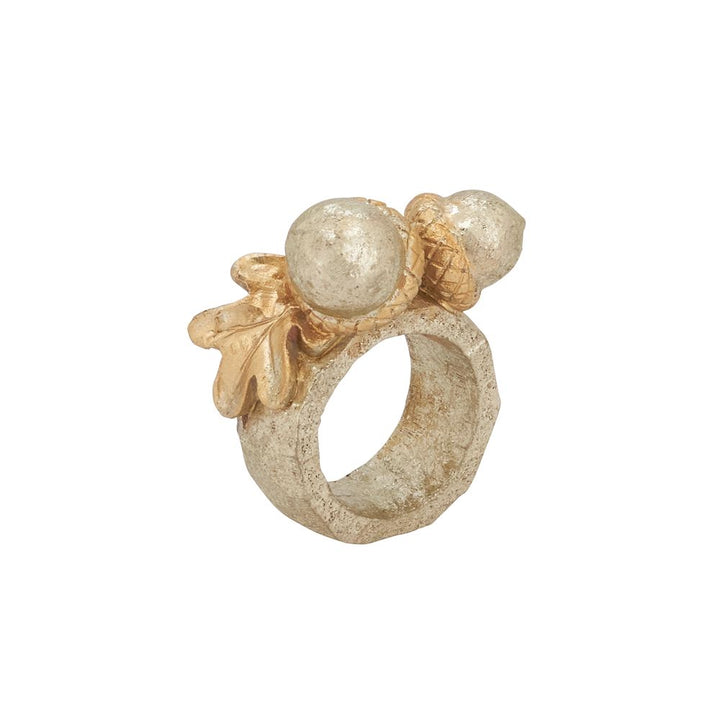 Acorn Napkin Ring Napkin Rings Saro 