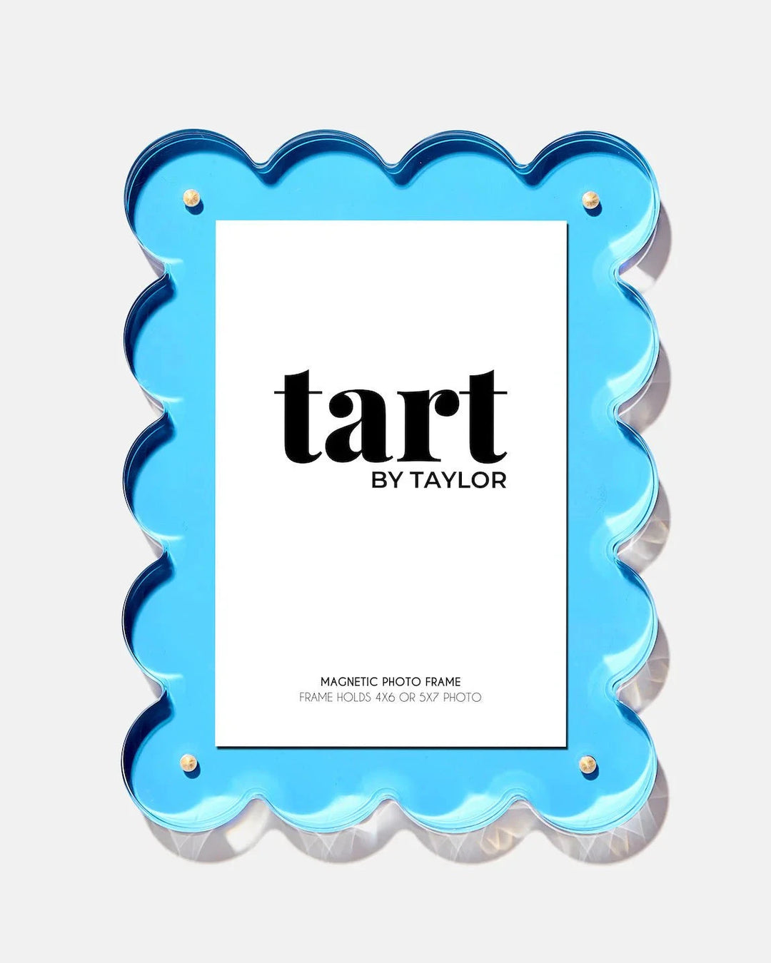 Acrylic Picture Frame - Neon Blue Picture Frames Tart By Taylor 