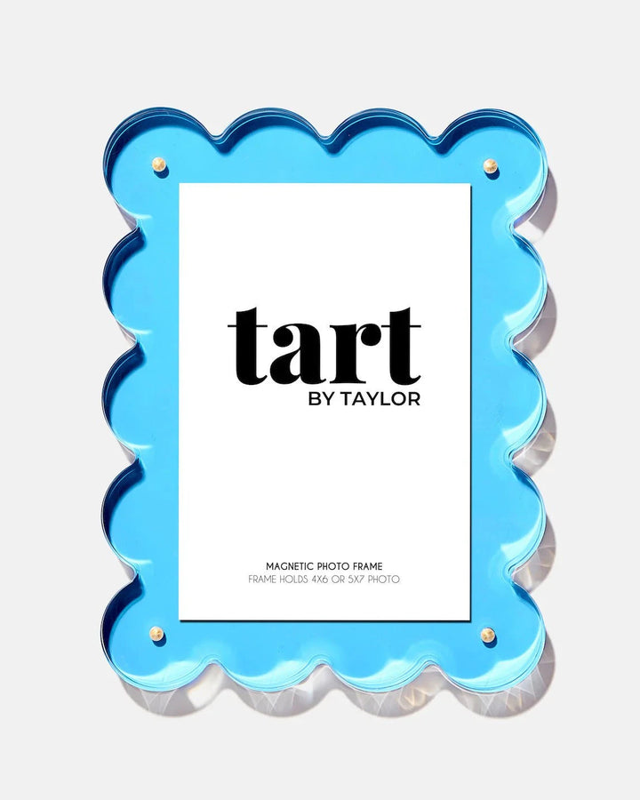 Acrylic Picture Frame - Neon Blue Picture Frames Tart By Taylor 
