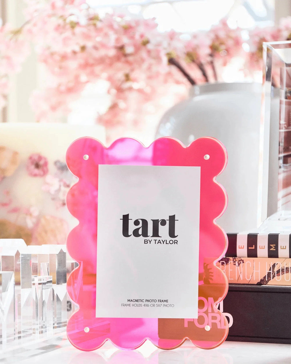Acrylic Picture Frame - Neon Pink Picture Frames Tart By Taylor 