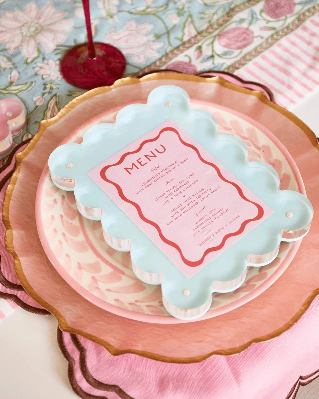 Acrylic Picture Frame - Seafoam Picture Frames Tart By Taylor 