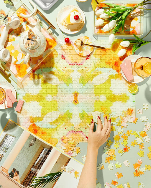 Acrylic Puzzle - Marigold Puzzle Tart By Taylor 