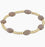 Admire Gold 3mm Bead Bracelet - Gemstones Bracelet ENewton Riverstone 
