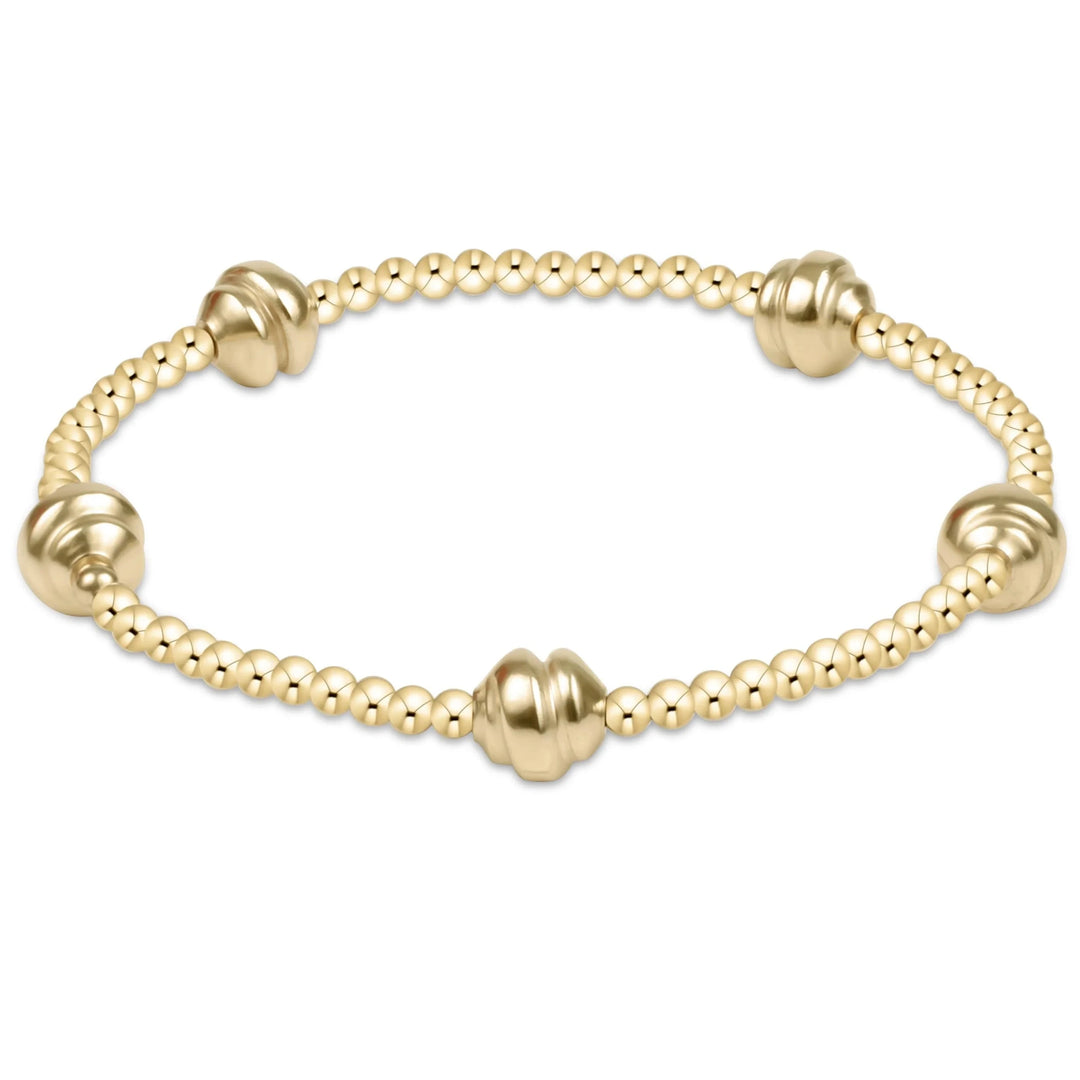 Admire Small 2.5mm Gold Bracelet Womens Bracelet ENewton 