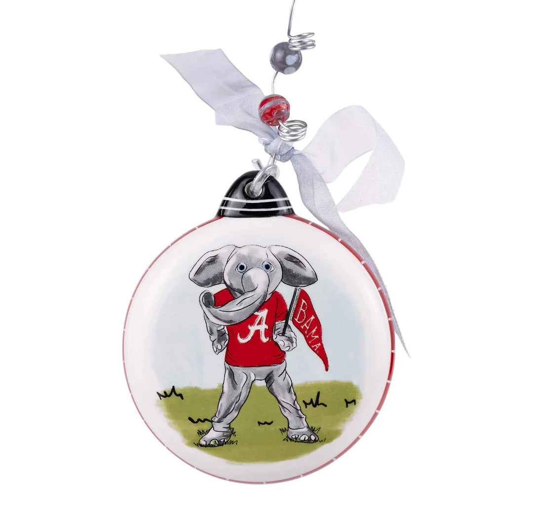 Alabama Mascot Puff Ornament Football Ornament Glory Haus 