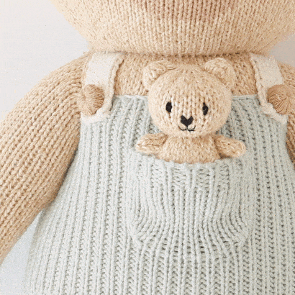 Alexander the Honey Bear Plush Toy Cuddle + Kind 