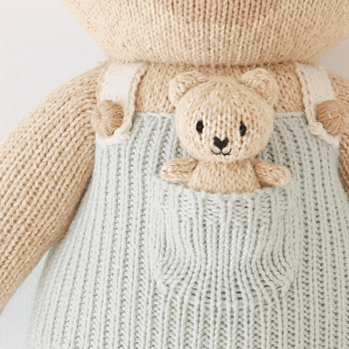 Alexander the Honey Bear Plush Toy Cuddle + Kind 