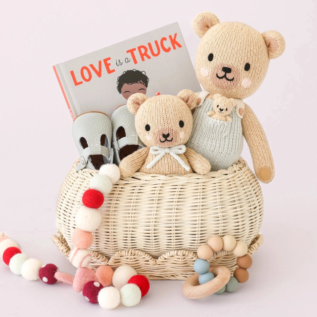 Alexander the Honey Bear Plush Toy Cuddle + Kind 