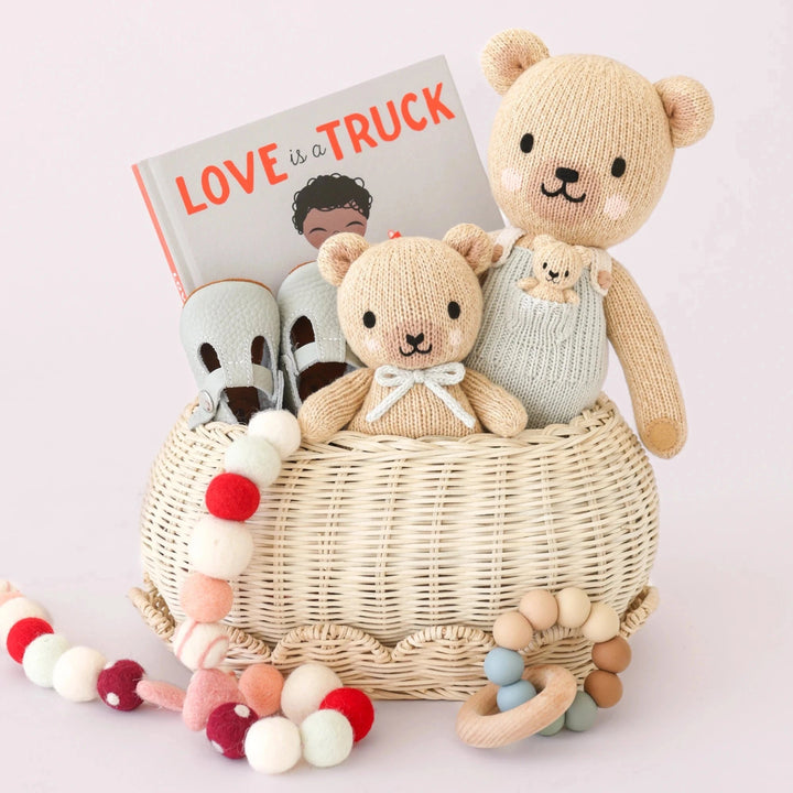 Alexander the Honey Bear Plush Toy Cuddle + Kind 