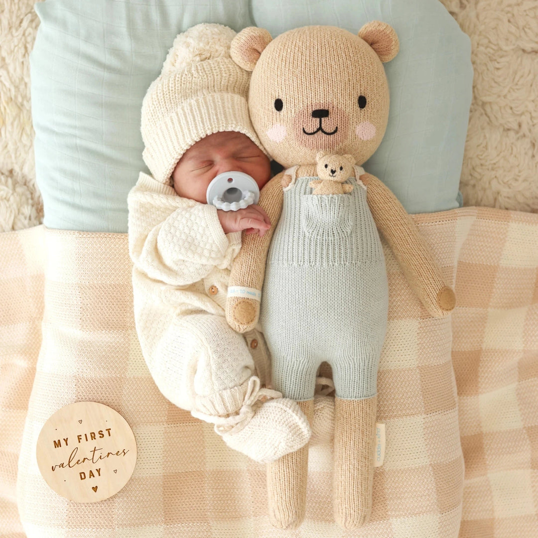 Alexander the Honey Bear Plush Toy Cuddle + Kind 