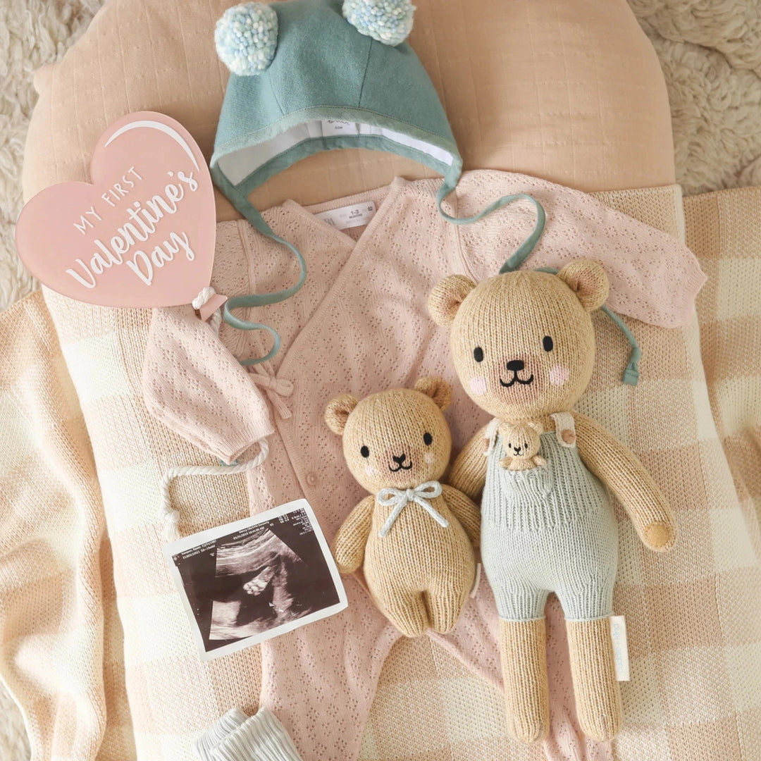 Alexander the Honey Bear Plush Toy Cuddle + Kind 