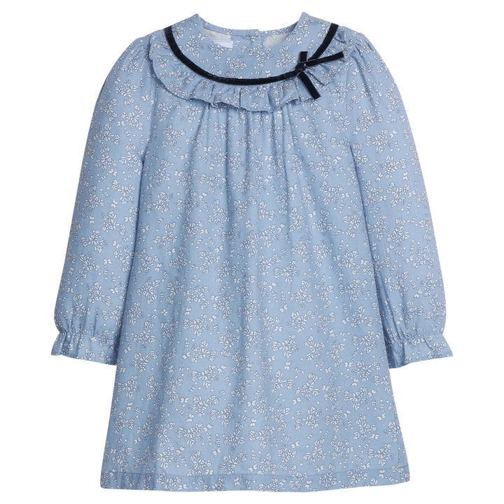 Amelia Dress - Greystone Floral Girl Dress Little English 