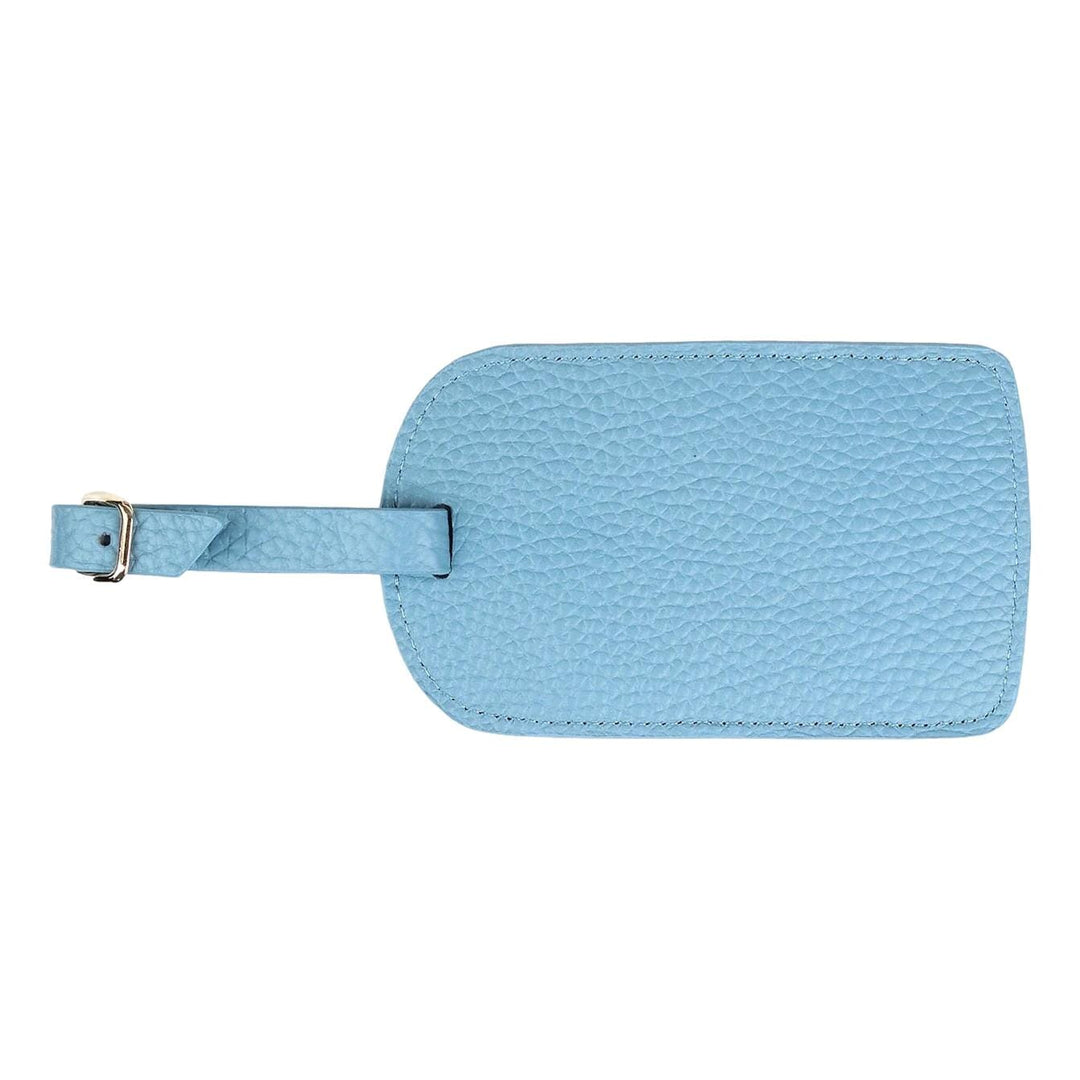 Amelia Leather Luggage Tag Luggage Tags Boulevard Sky 