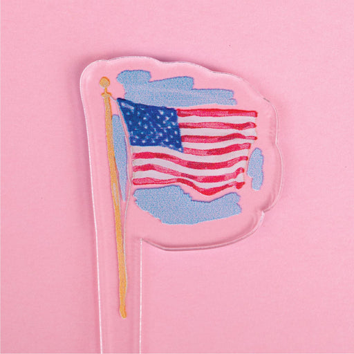 American Flag Acrylic Stir Stick Stir Sticks Swag 