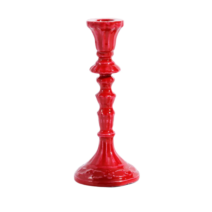 Americana Taper Candle Holder Candle Holders 180 Degrees Red 