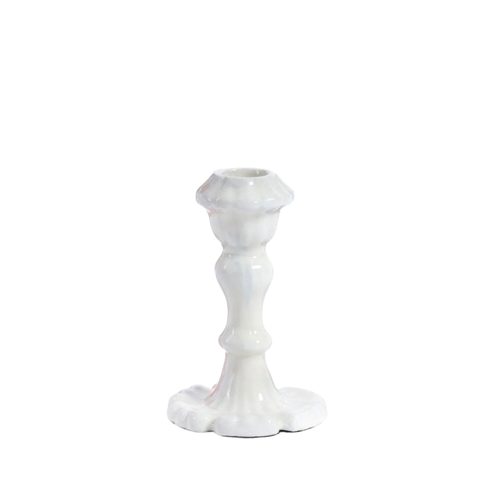 Americana Taper Candle Holder Candle Holders 180 Degrees White 