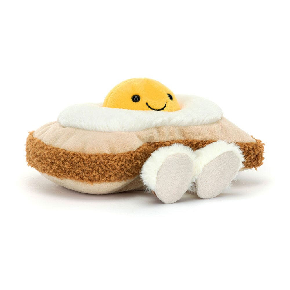 Amuseables Egglantine Egg On Toast Stuffed Animal JellyCat 