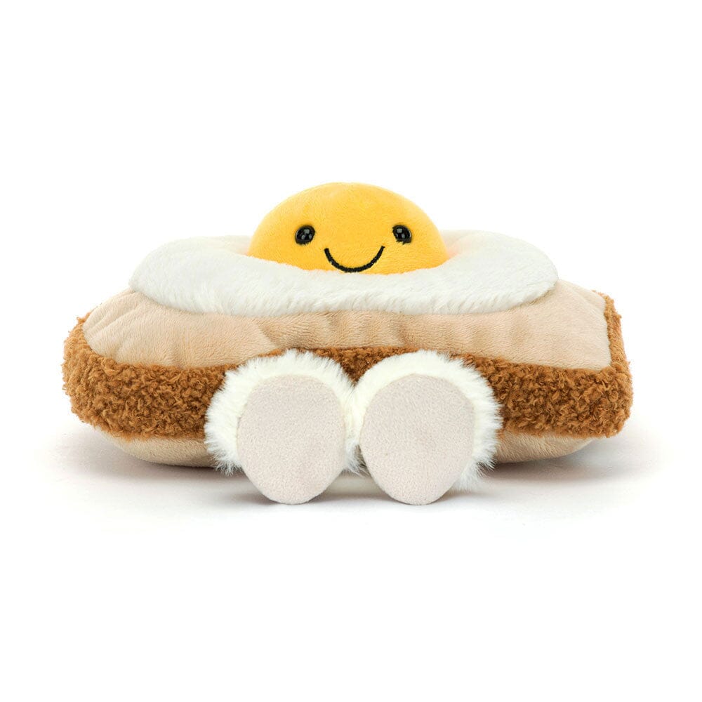 Amuseables Egglantine Egg On Toast Stuffed Animal JellyCat 