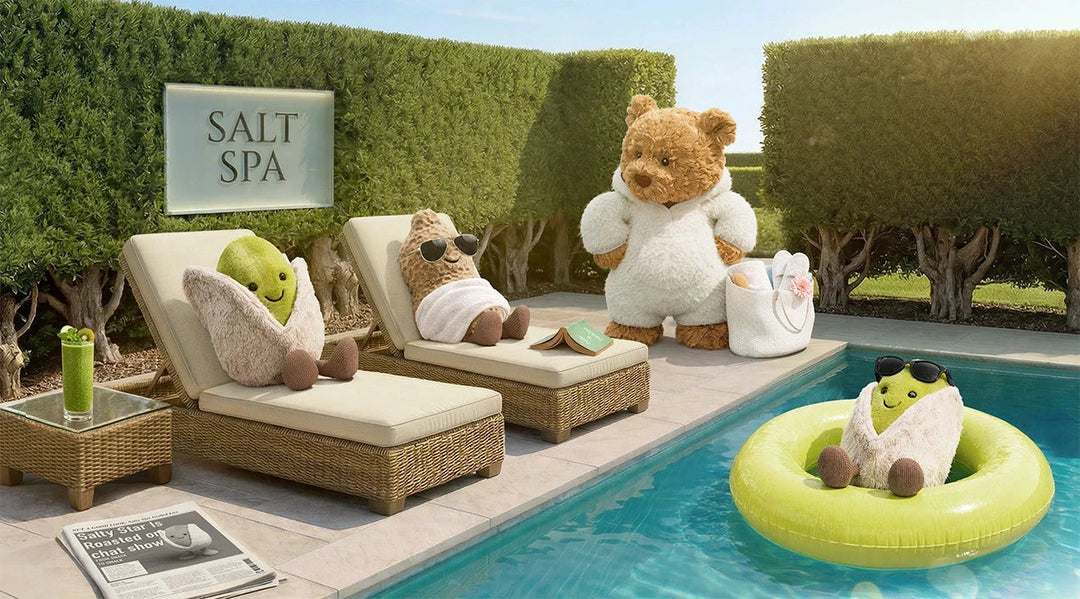 Amuseables Horatio Pistachio Stuffed Animal JellyCat 