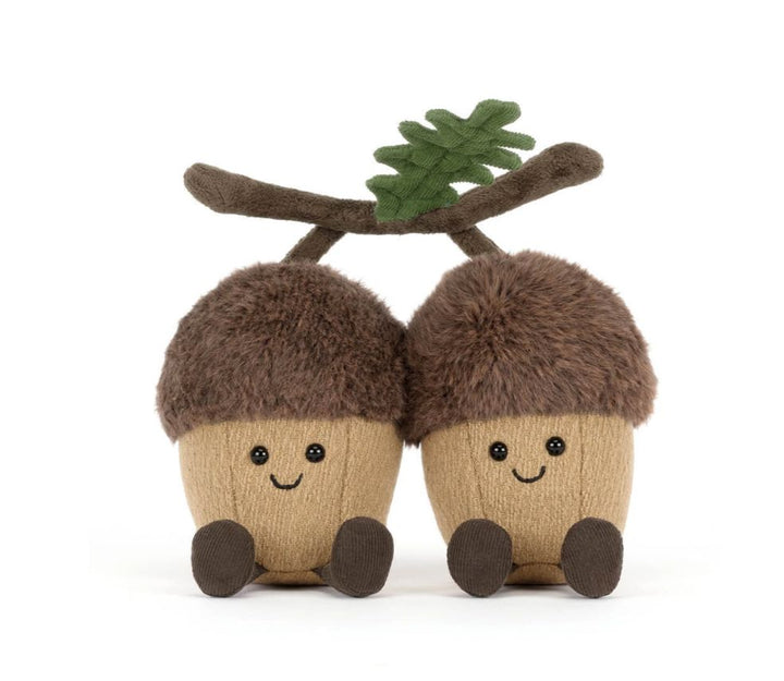 Amuseables Ort & Tum Acorns Stuffed Animal JellyCat 