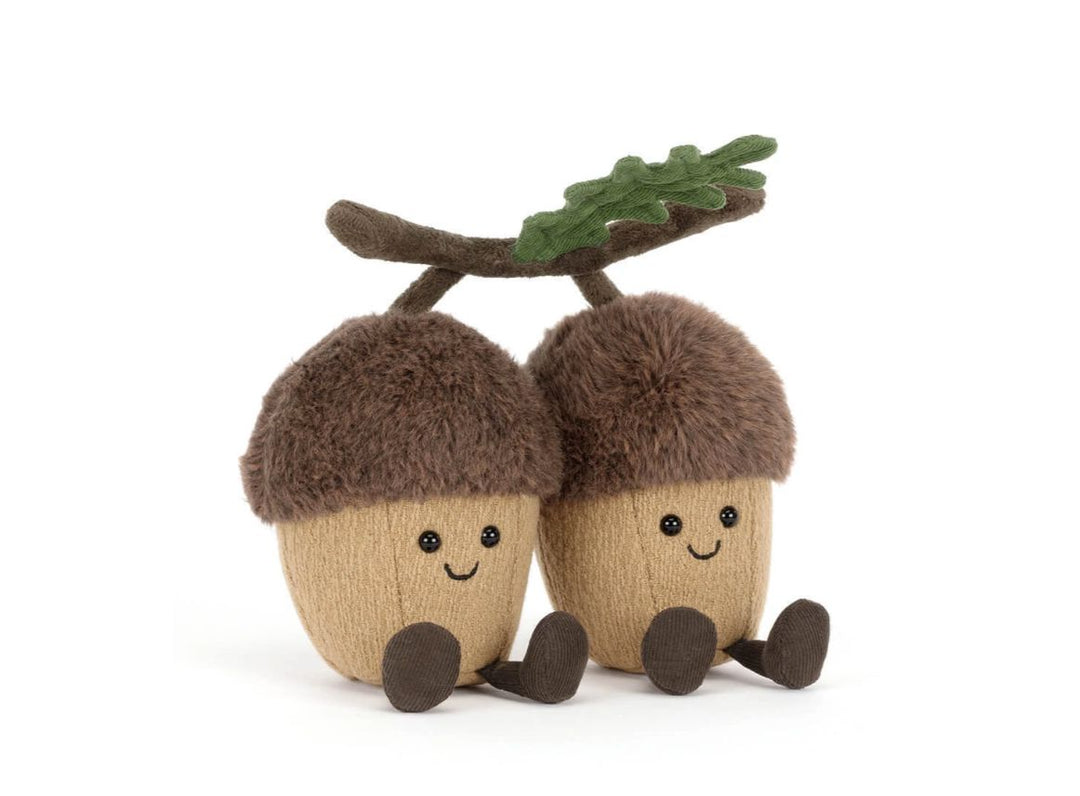 Amuseables Ort & Tum Acorns Stuffed Animal JellyCat 