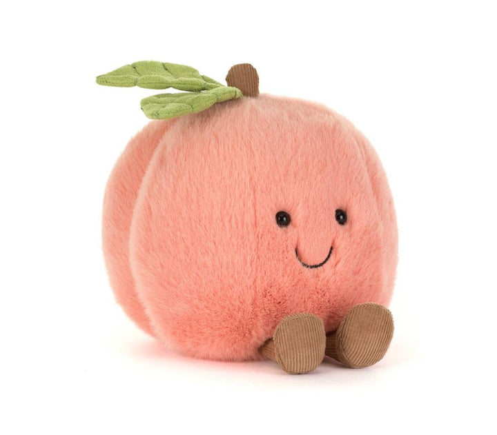 Amuseables Peach Stuffed Animal JellyCat 