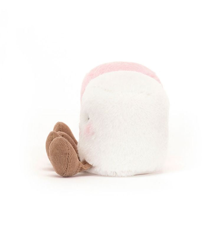 Amuseables Pink and White Marshmallows Stuffed Animal JellyCat 