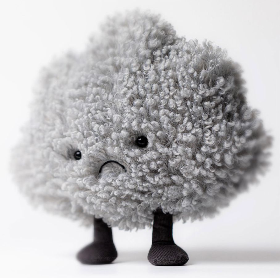 Amuseables Storm Cloud Stuffed Animal JellyCat 