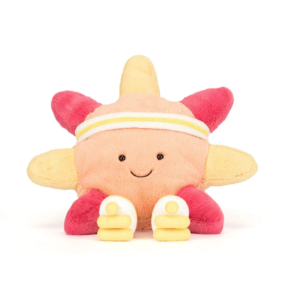 Amuseables Sun 'Roller Skates' Stuffed Animal JellyCat 