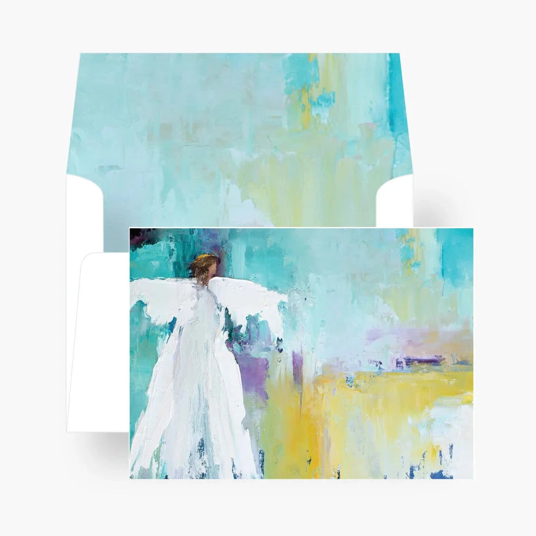 Angel Notecards - My Savior Lives Stationery Anne Neilson 