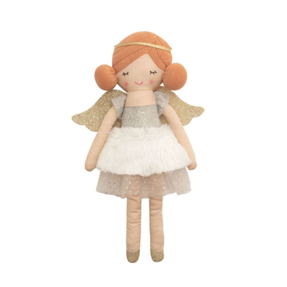 Angel Plush Dolls Plush Toy MudPie Orange Hair 